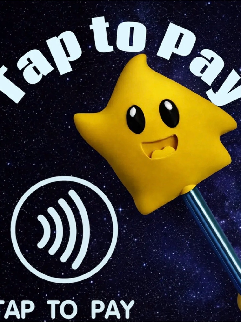 Tap & Pay Rosalina Star Wand